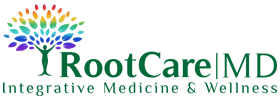 The RootCare MD logo for the website sidebar